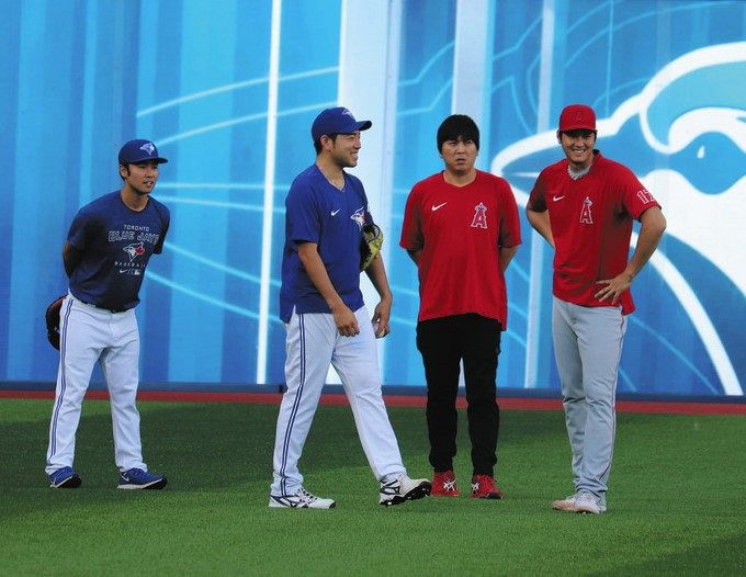 大谷翔平と菊池雄星の「花巻東対決」にネビン監督代行が興味津々 対決