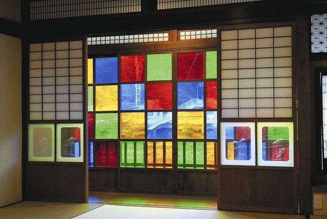 よみがえる 色ガラスの家 愛媛の旧豪商建築 米財団が支援 中日新聞web