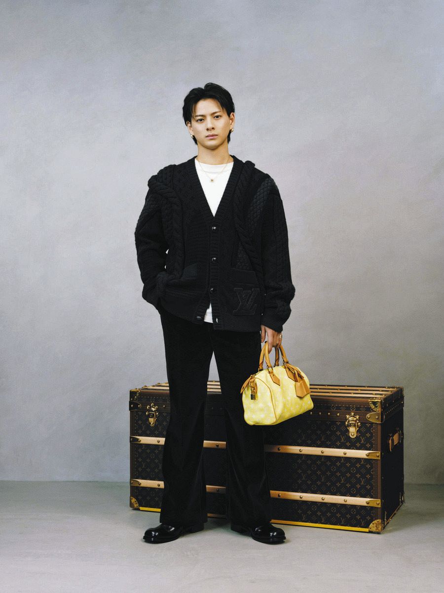 ◇平野紫耀「ルイ・ヴィトン」最新のPR写真【写真】：中日スポーツ