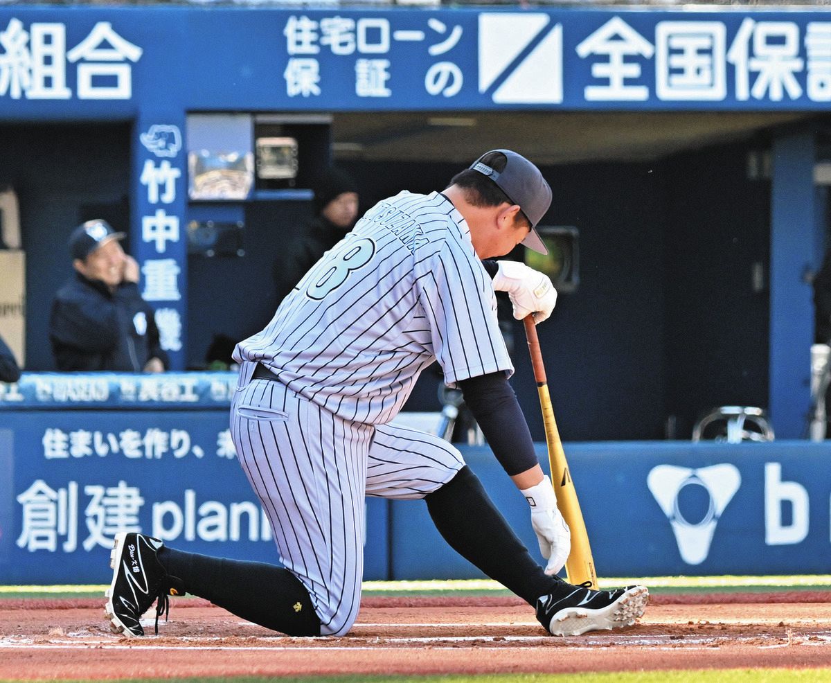 横浜スタジアム４５周年記念ドリームマッチのＨＲ競争に参加した松坂大輔さん