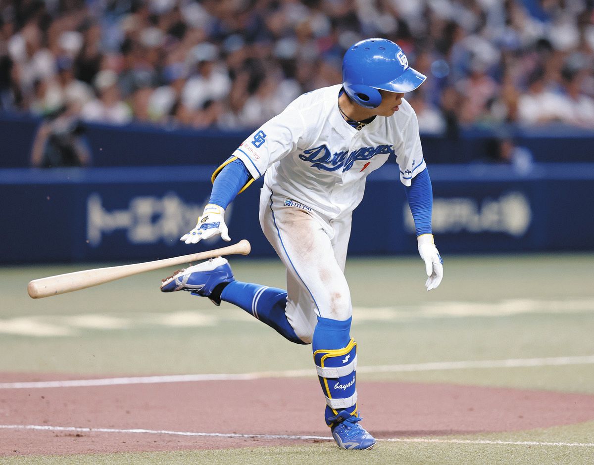 中日・岡林勇希、4試合ぶり安打からの猛打賞で打線けん引 7回には貴重