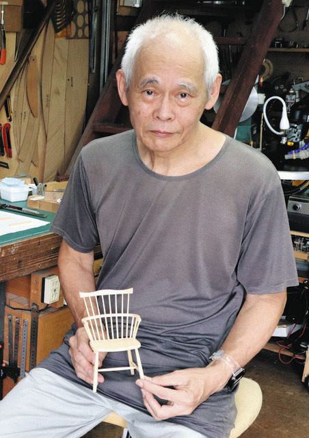 巨匠・ウェグナーも認めた「1/5にかける情熱」 名作イスの模型作る