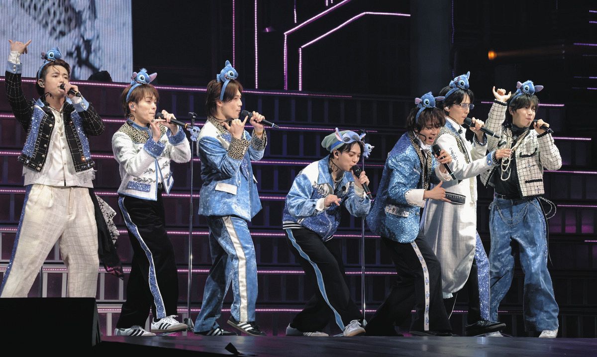 Travis Japan』、7カ月ぶり7人で生パフォーマンス 全国ツアー