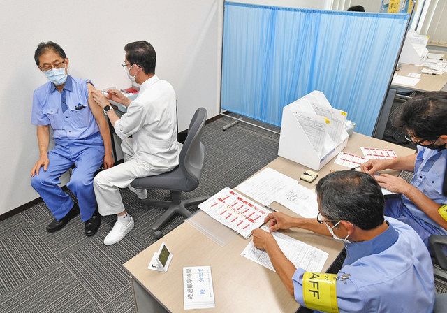 職場接種 仲間いて安心 県内企業でもスタート 日刊県民福井web