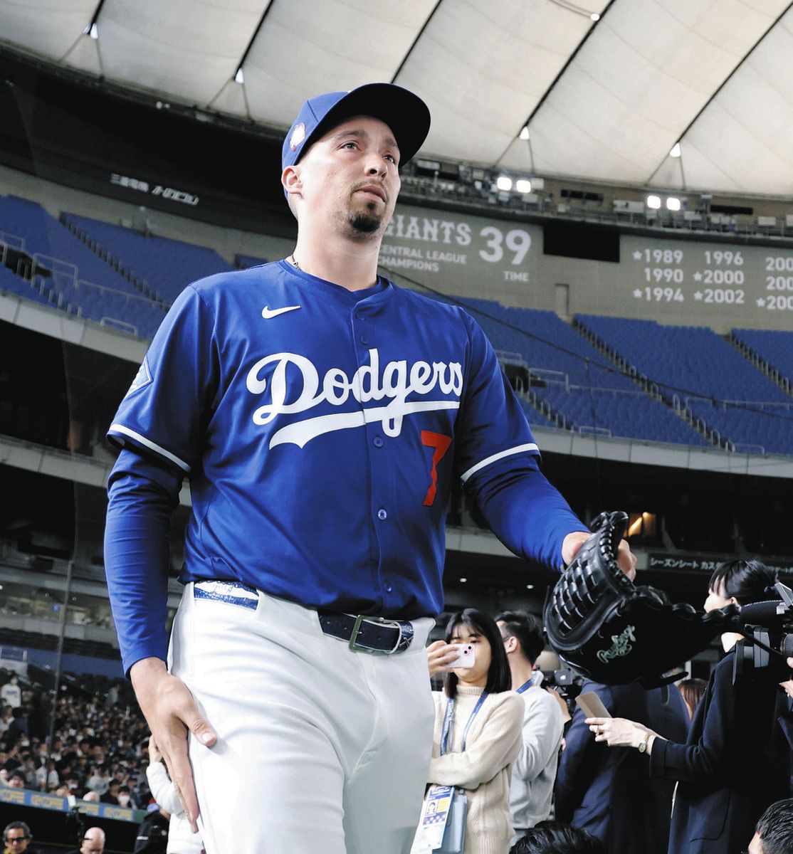ブレイクスネル フィギュア ロサンゼルス・ドジャース （衝撃