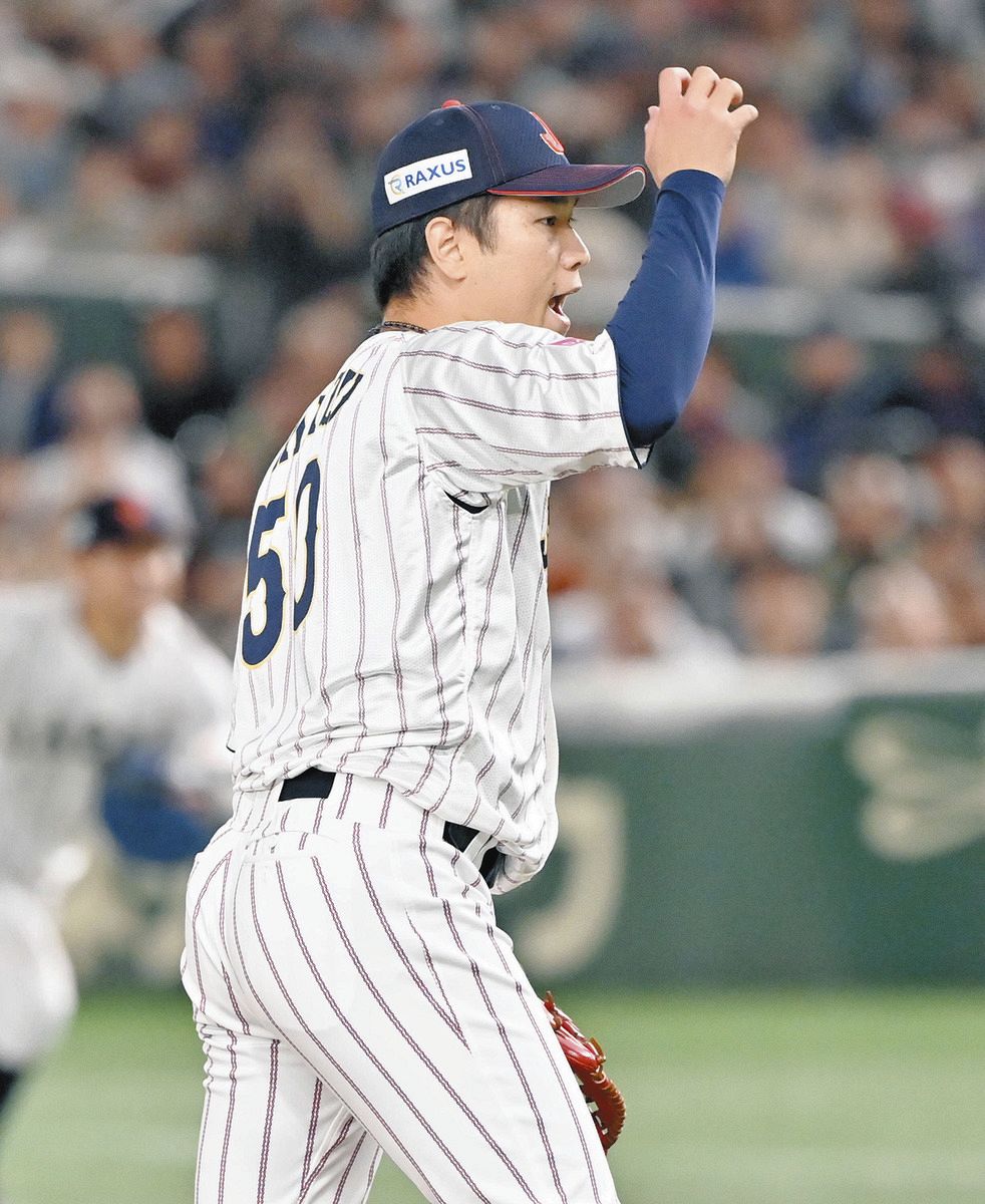 侍ジャパン・清水達也、火消し成功の右腕にネット期待「ライデル