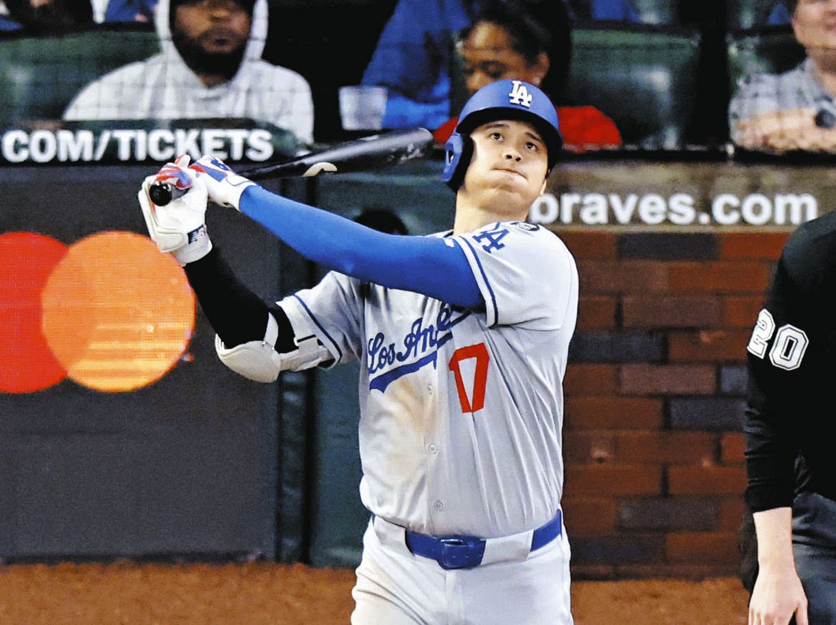 ◇大谷翔平8号、3安打で佐々木朗希のメジャー初勝利を援護【5.4