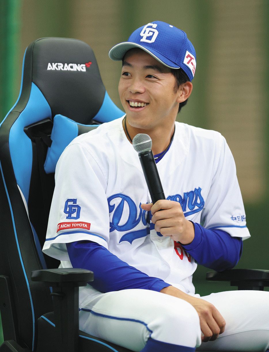 中日・岡林勇希「最下位という言葉は嫌いです」竜党を前に「優勝目指し