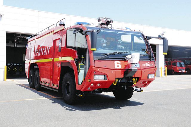 速さが自慢の化学消防車 中部空港で1台更新 ：中日新聞Web