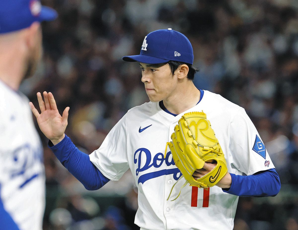 MLB】他球団と〝初対戦〟ドジャース・佐々木朗希がライブBPで