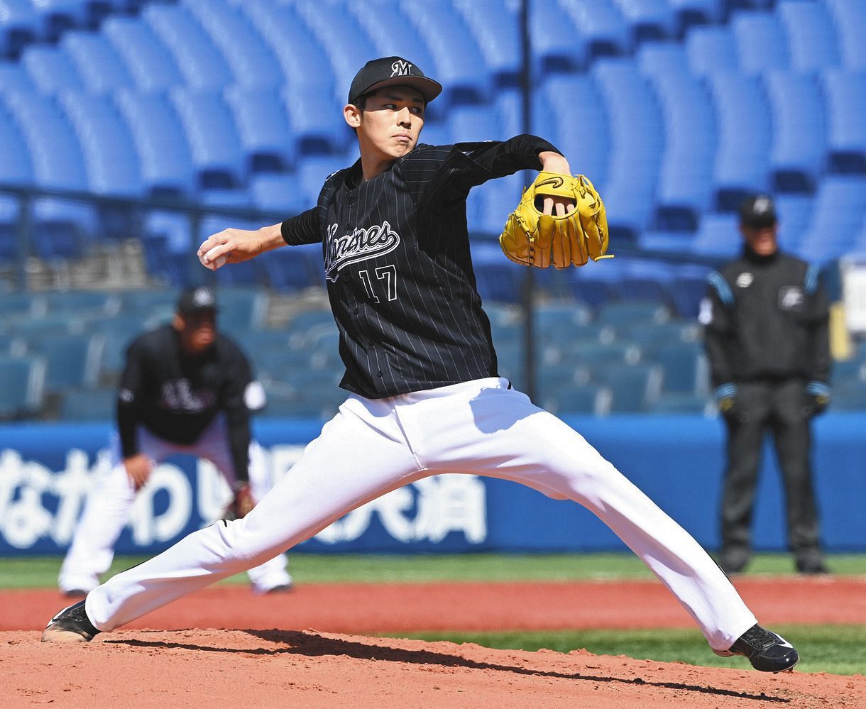 ロッテ】佐々木朗希、2度目実戦は先発2イニング2失点 初失点は