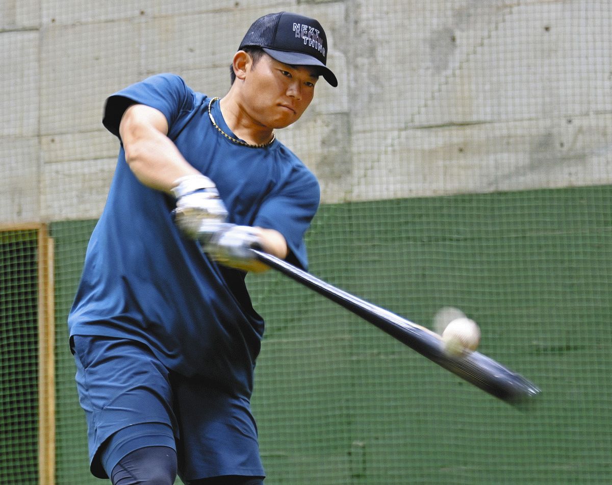 ◇中日・村松開人、”10時間”トレで狙う遊撃レギュラー【写真複数】：中