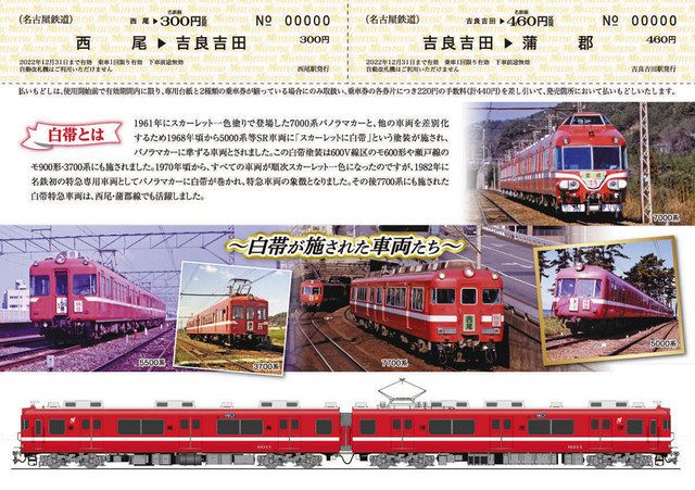 注目 名鉄 120年 近20年のあゆみ 名古屋鉄道◇パノラマカー 北 鉄道一般