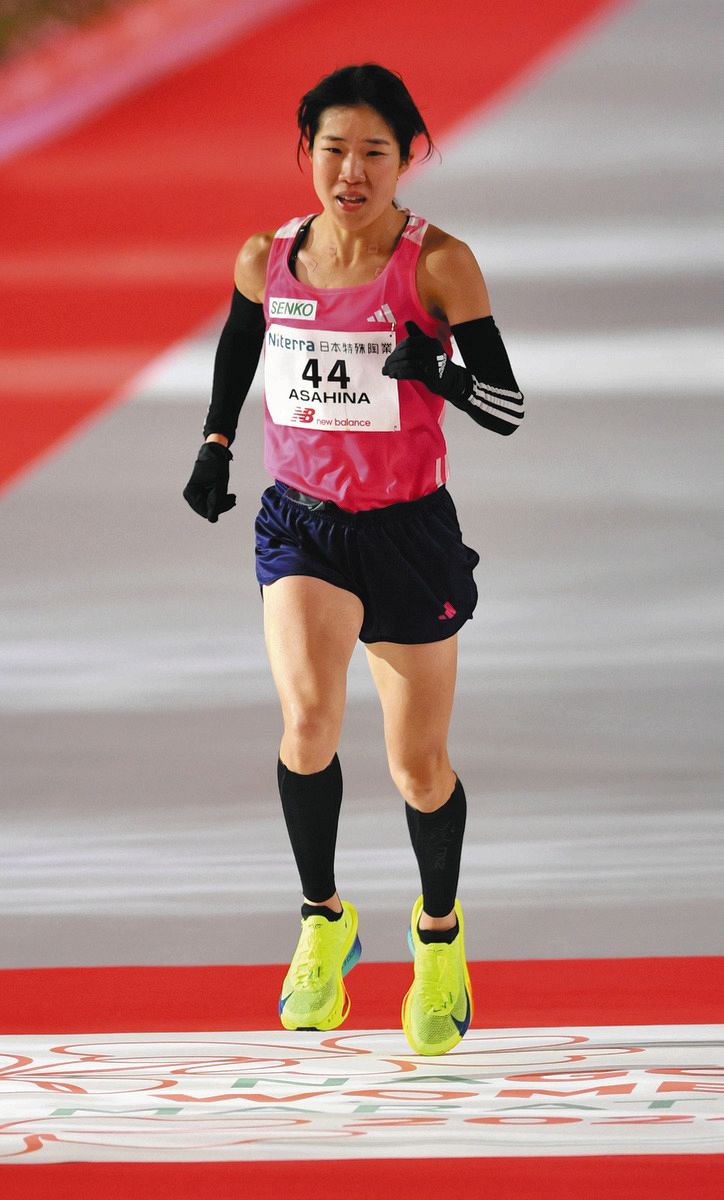 朝比奈亜妃乃、実質初マラソンも12位ゴールで新人賞 「この経験は次に