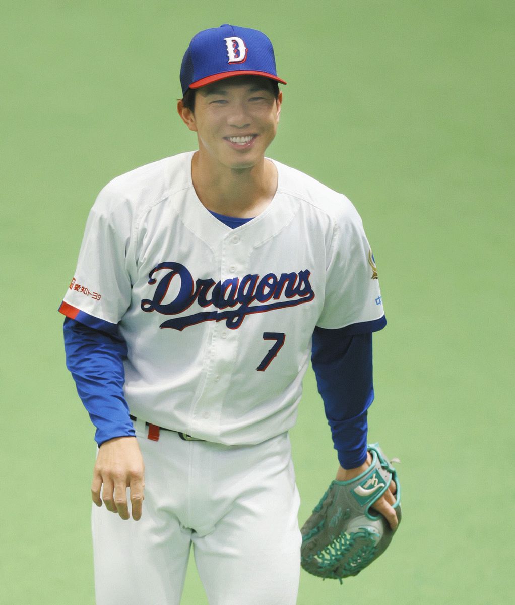 中日ドラゴンズ 福永裕基選手 レプリカユニフォーム（ホーム）M 福永