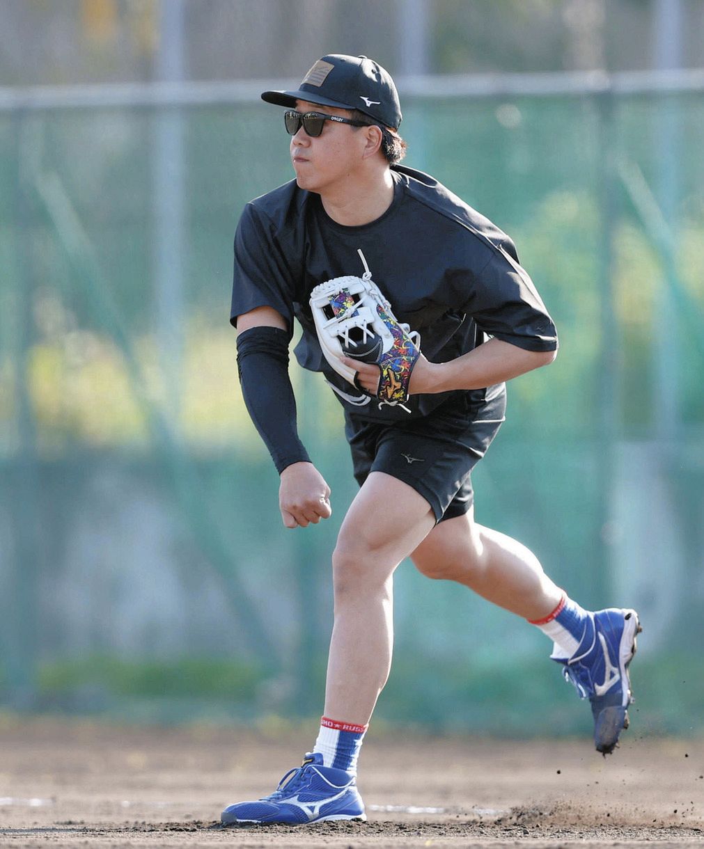 中日・柳裕也、休日返上で練習 14日シート打撃登板へ「いろいろと