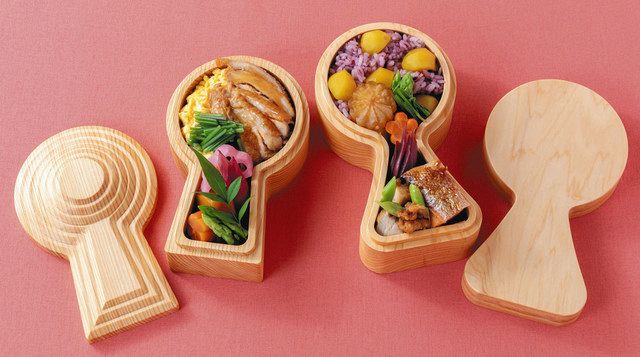 古墳そっくり！ヒノキの弁当箱 豊田の鬼木さん商品化、CFで
