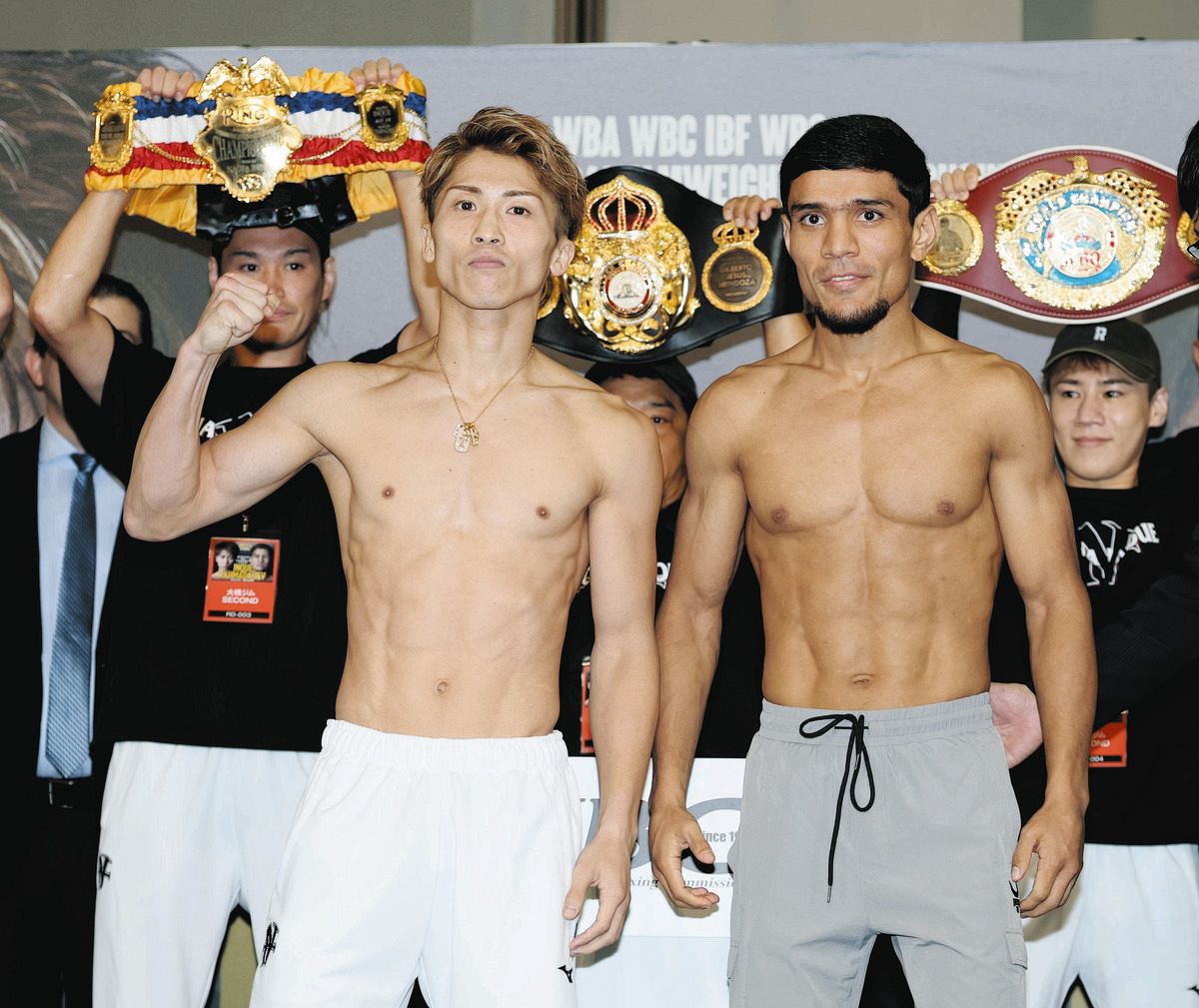 井上尚弥、一般公開計量の盛り上がりに「段違い」と意欲燃やす「明日は