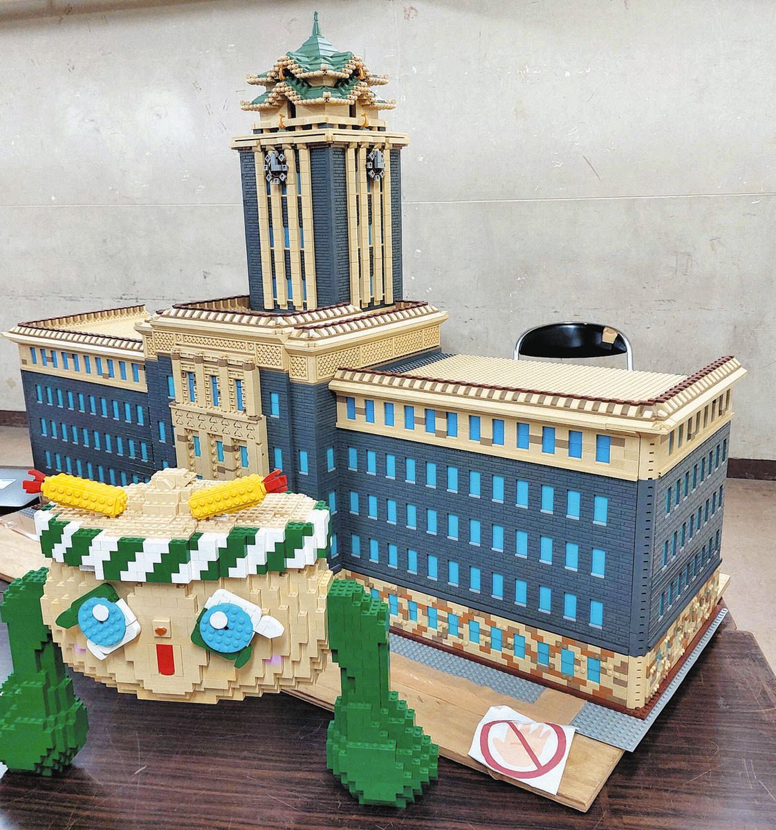ブロックにかけた青春、全国7大学の学生制作のレゴ作品が一宮に 14日から合同展：中日新聞Web