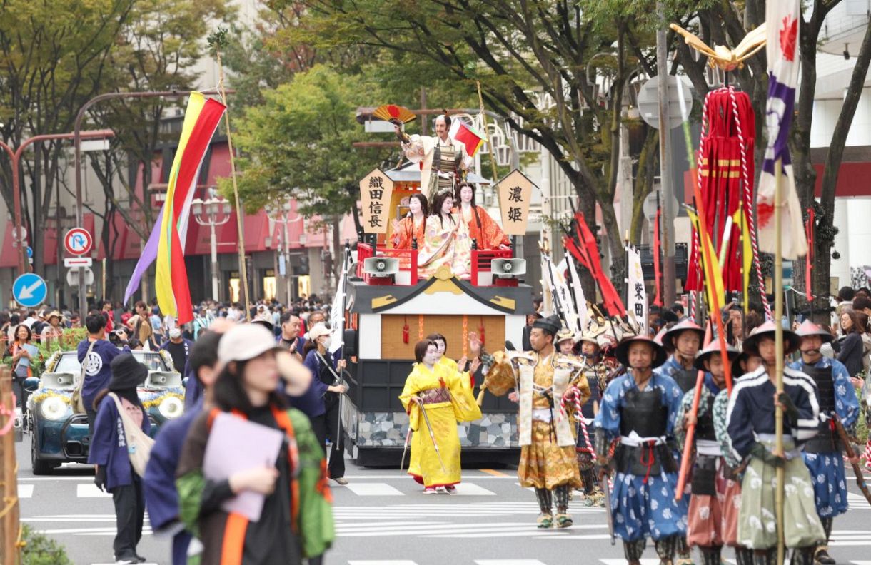 2026年の名古屋まつりは三英傑行列実施せず アジアパラ大会開会式と