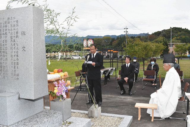 敗戦時悲劇忘れない 恵那で満州報国農場勤労奉仕隊員ら慰霊：中日新聞Web