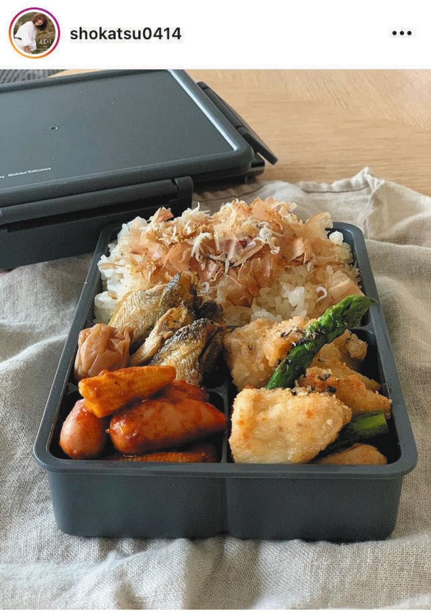 写真 亜希 いつもの癖で 盛り過ぎた弁当 中日スポーツ 東京中日スポーツ