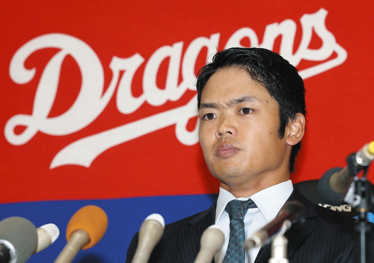 会見動画】中日・根尾昂、200万円減の1050万円 登板最少「悔しさ残る1