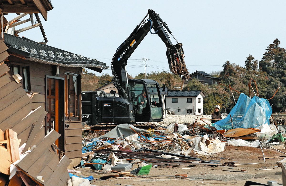 能登半島地震】家屋の公費解体 本格化 横たわる課題：北陸中日新聞Web