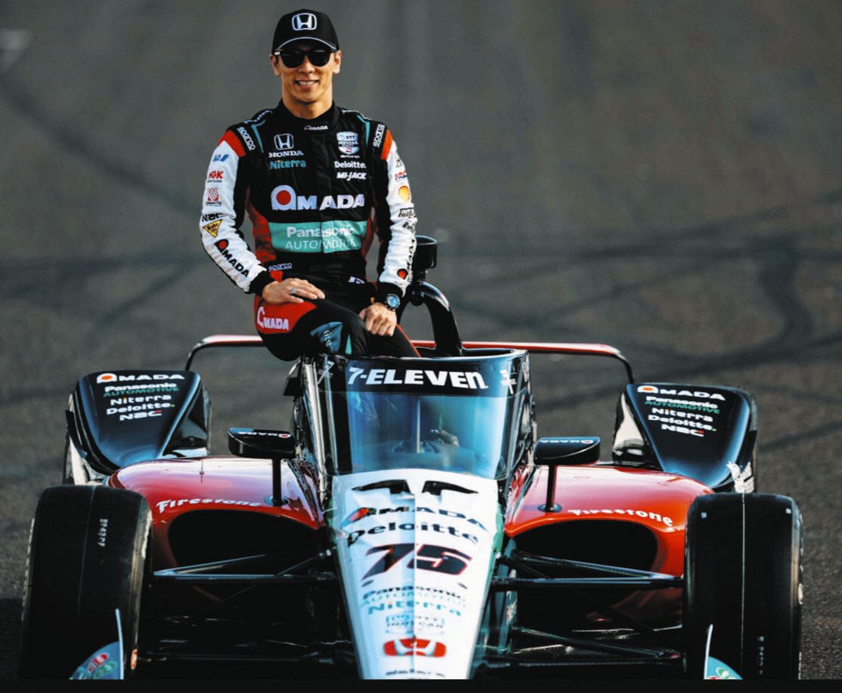 インディ500】予選2番手の佐藤琢磨、練習走行で3番手 クルマの決勝用