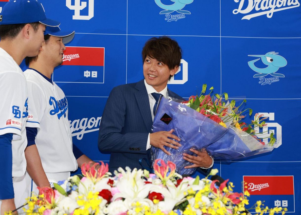 中日ドラゴンズ応援ユニフォーム 背番号21 岡田俊哉 #21 ホーム 中日