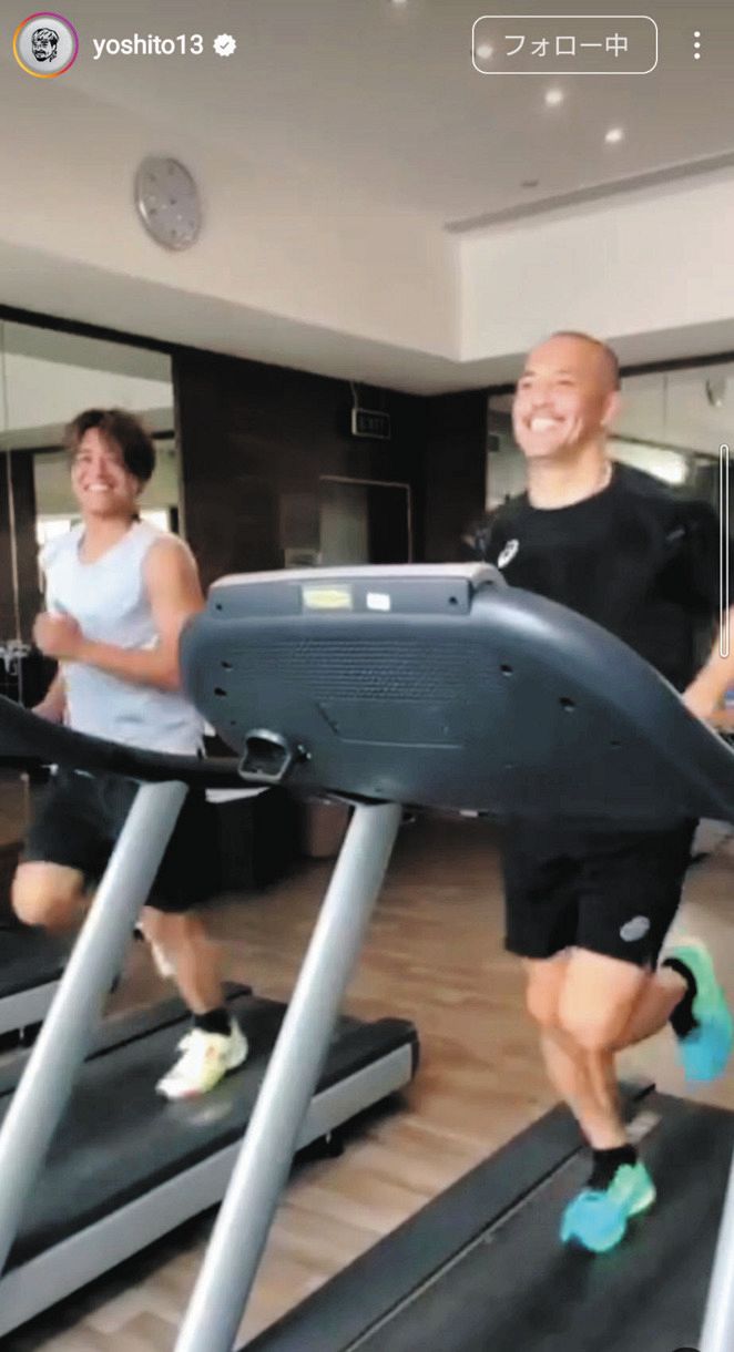 元日本代表大久保嘉人さんと小野伸二さんのトレーニング動画「選手達と