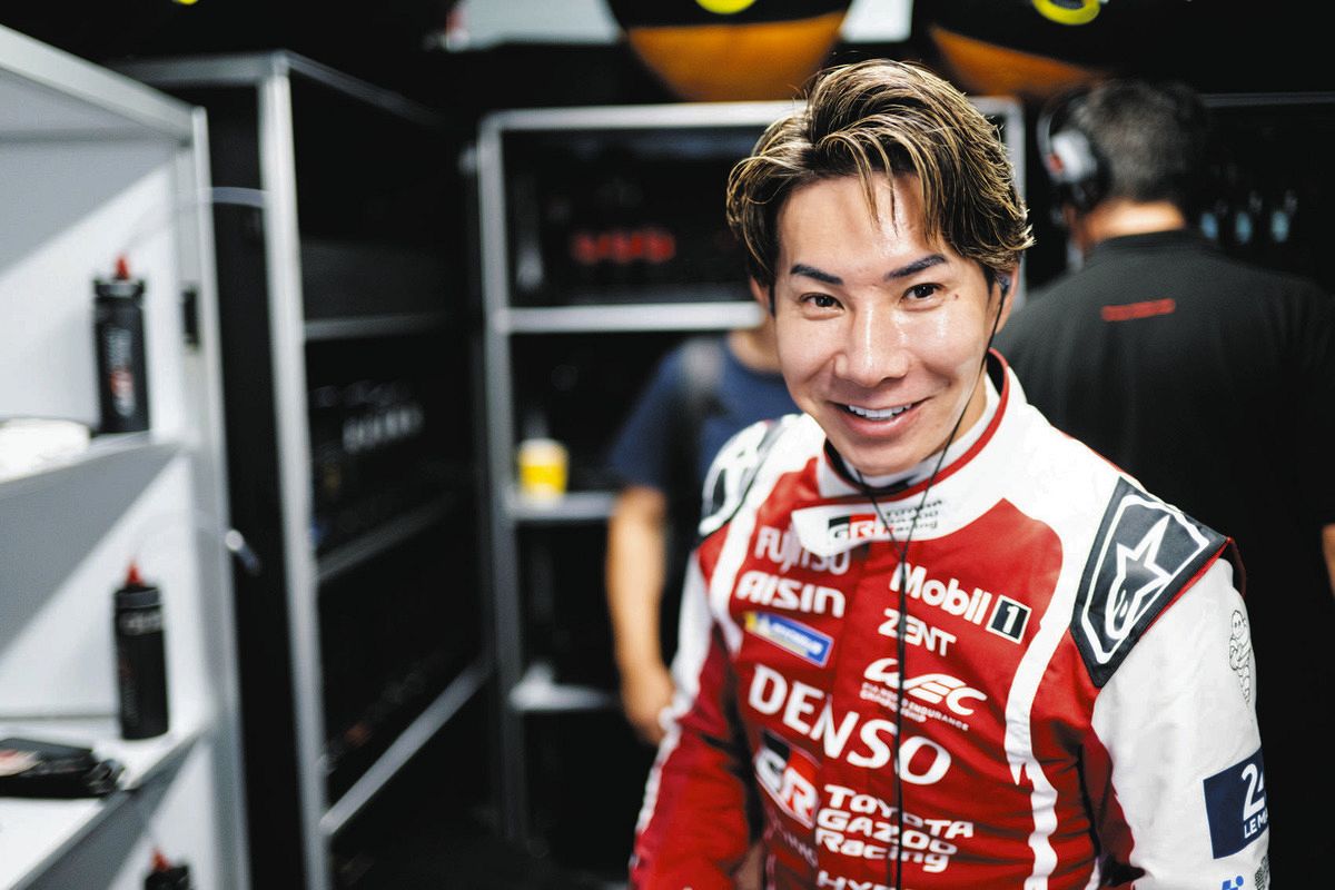 ハイパーポールに進めなかったトヨタ７号車だが、前後のフリー走行３＆４回目でたっぷり走り込み、決勝への期待を膨らませる小林可夢偉（トヨタ自動車提供）