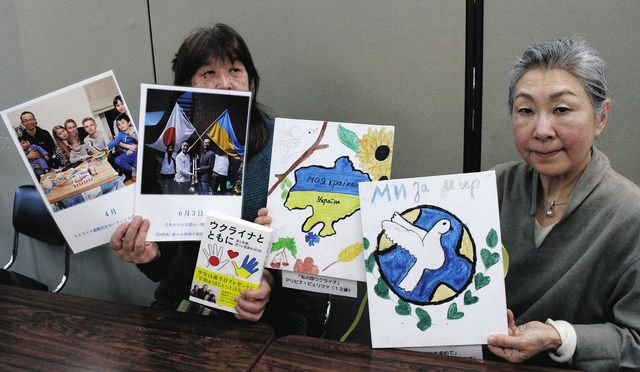 平和の願い静岡に 避難民の子が描いた絵画を展示：中日新聞しずおかWeb