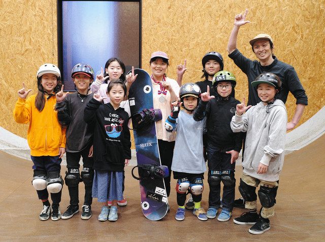 スケボーが縁 スノボで飛躍 河北台中の大塚選手 全日本U15準V：北陸