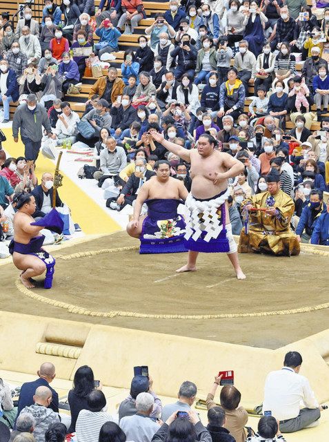 横綱土俵入りに沸く福井場所 県内で４年ぶり巡業：日刊県民福井Web