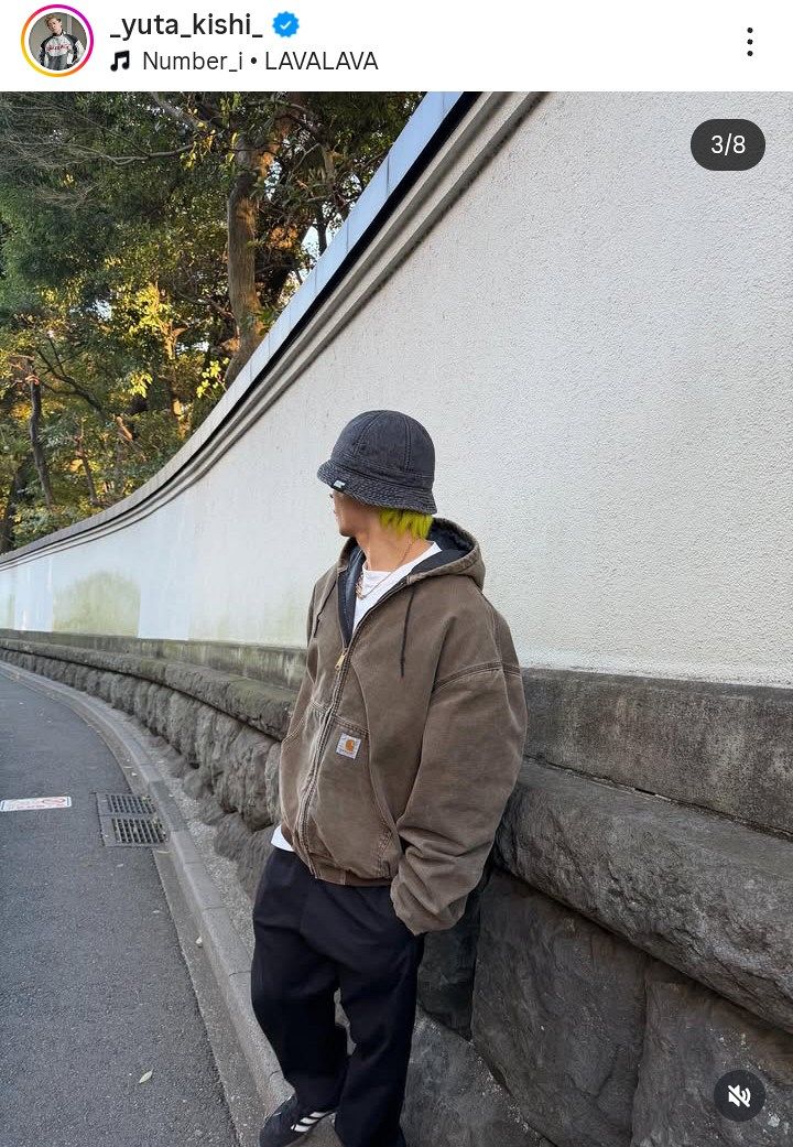 ◇岸優太、新年初のプライベートショット「お供させて！」 【実際の