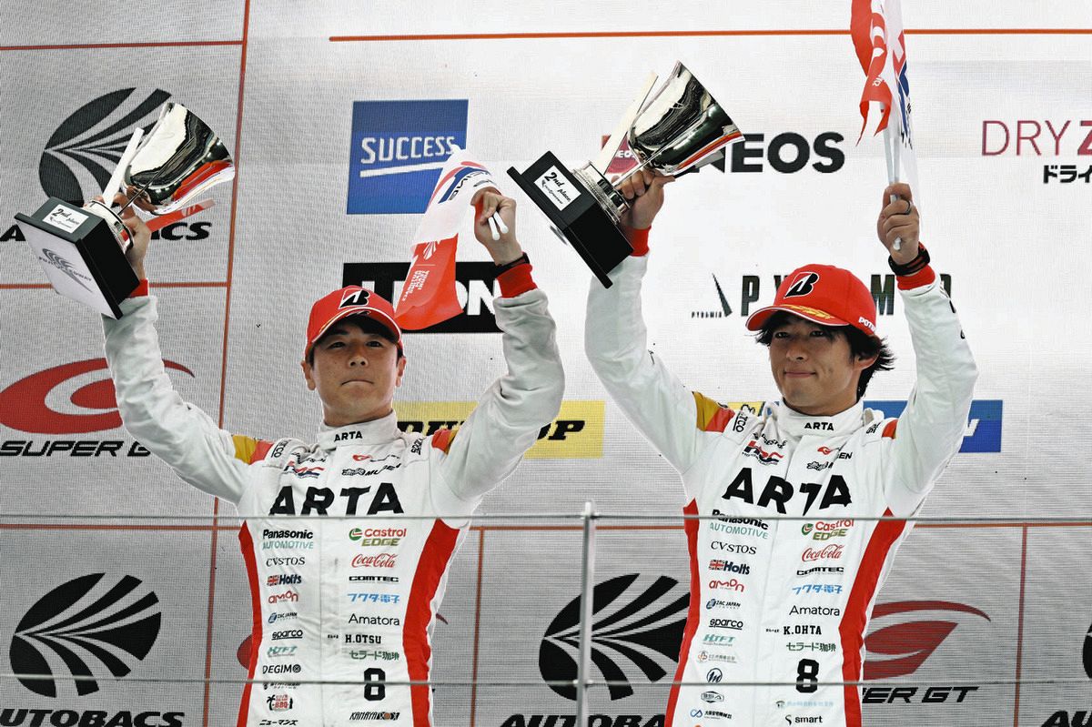 スーパーGT・GT500】ポールのHRC・ARTAは0・6秒及ばずの2位