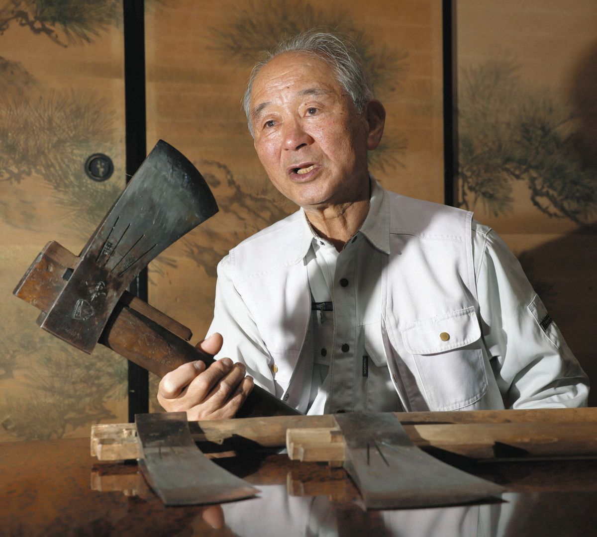 木曽の誇りを守り、そして継ぐ 伊勢神宮の式年遷宮、長野・上松町で御