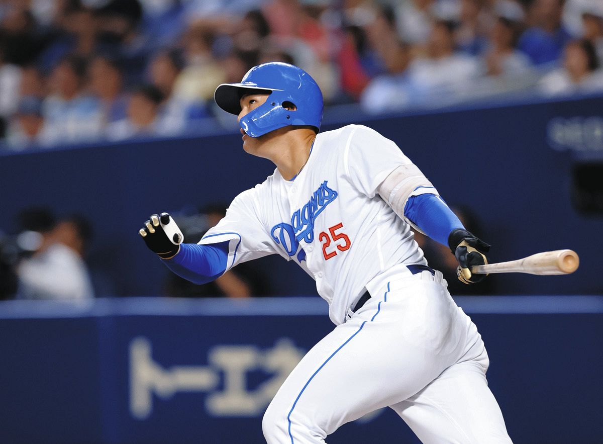 中日・石川昂弥の今季1号に竜党歓喜のトレンド入り「涙止まらん」「CS