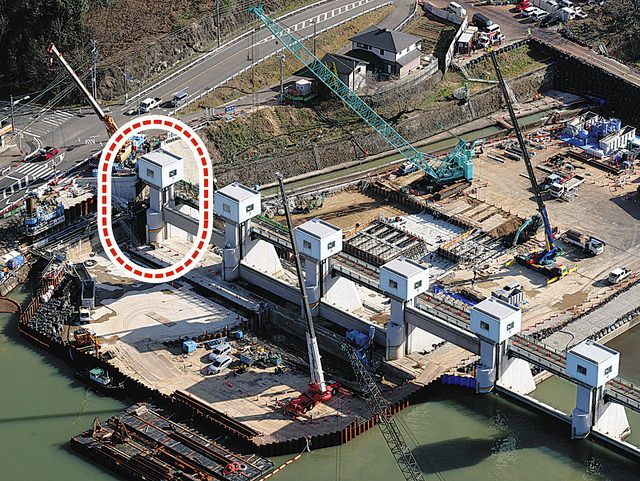 明治用水、漏水箇所の柱を建て替えへ 2025年度完了目標：中日新聞Web