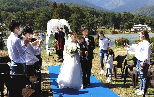 赤穂高生プロデュース 飯島で結婚式 発案の 運動会 盛況 中日新聞web