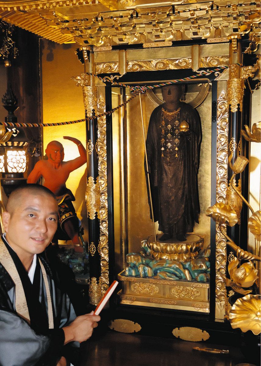 秘仏の損傷や盗難のリスク、デジタル技術で備え 春日井市・日輪寺の