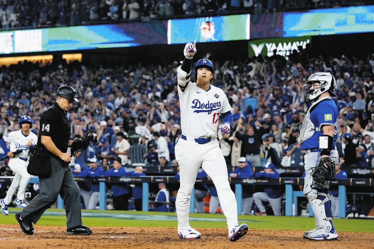 ベースボール　大谷翔平 大谷翔平、1試合2発の今季PS8号！ 通算11号で松井秀喜超えの日本