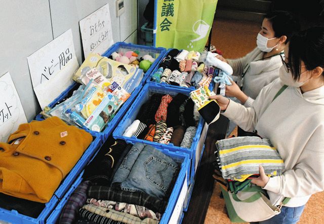 要らない衣類など持参して 竜王で11日「あげます・もらいますの会 