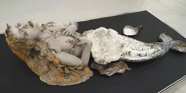 陶彫作品、寓意や物語性 名古屋・東区、県立芸大出身の若手作家展：中