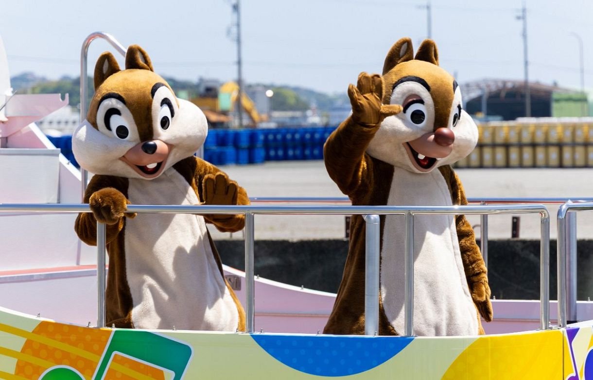 動画・写真特集】みんなでジャンボリミッキー！ 愛知・蒲郡の海みなと