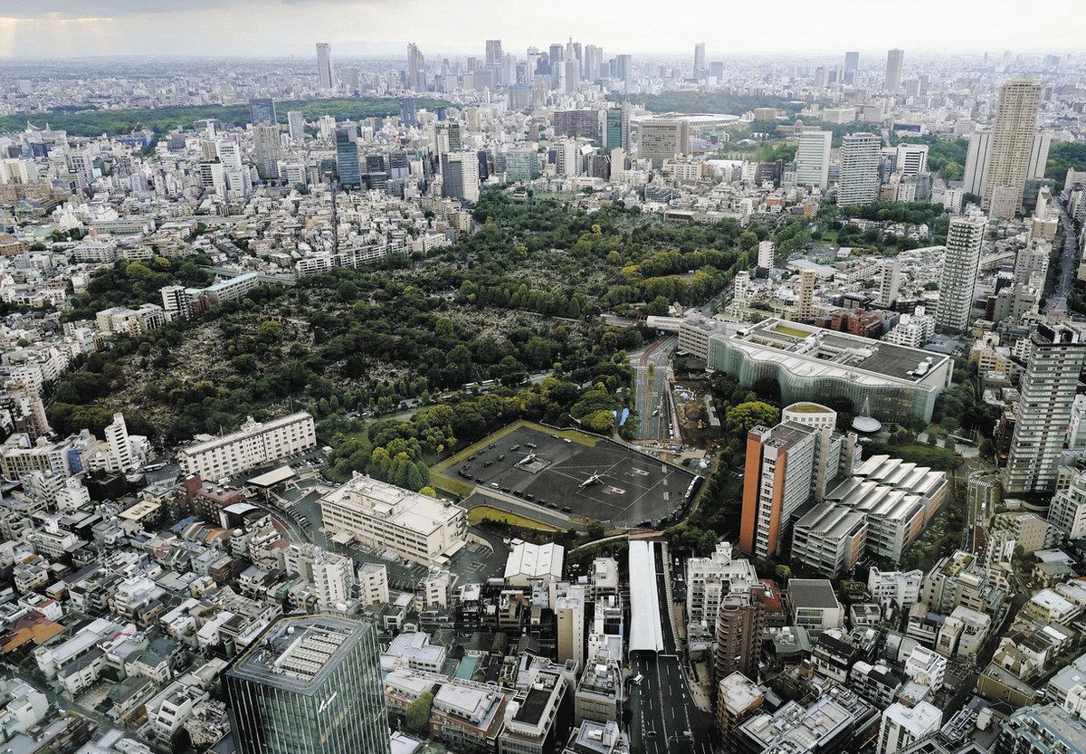 港 区 米 軍 基地
