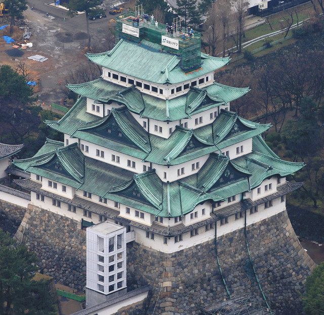 エレベーター論争再燃の名古屋城天守 河村氏と横井氏 分かれる主張 中日新聞web