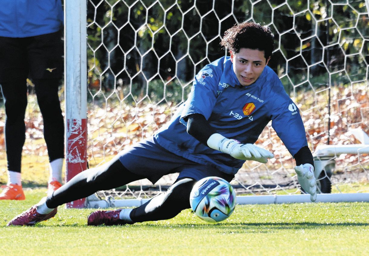 名古屋グランパス・GKピサノ、昨年暮れの大岩ジャパンU22代表合宿は