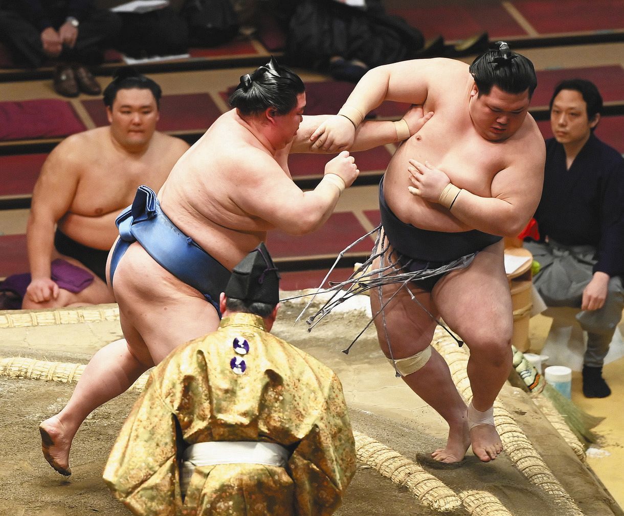 負けられないし 負けたくない 正代が阿武咲を寄せ付けず１敗死守 大相撲 中日スポーツ 東京中日スポーツ